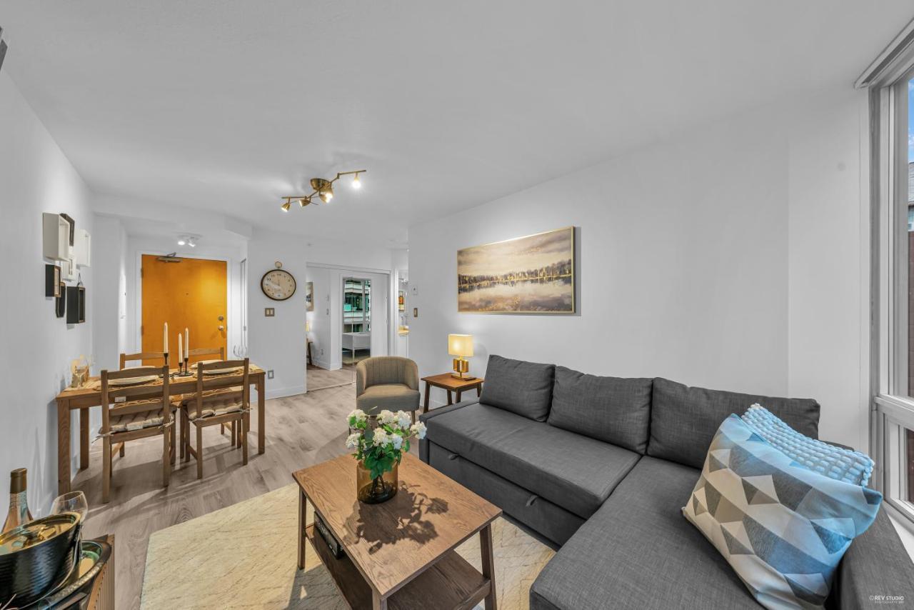 1-Br Condo In Downtown Coal Harbour With Parking And City Views Vancouver Dış mekan fotoğraf