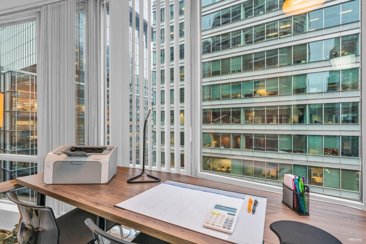 1-Br Condo In Downtown Coal Harbour With Parking And City Views Vancouver Dış mekan fotoğraf